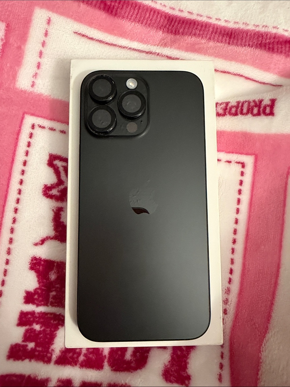 Apple iPhone Black Smartphone with Triple Rear Cameras